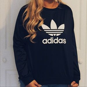 Adidas Satin Sweatshirt